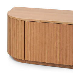 CTV8308-CN 2.4m TV Entertainment Unit - Natural Oak