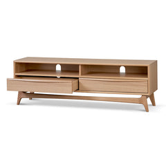 CTV8390-VN Narrow TV Entertainment Unit - Natural Oak