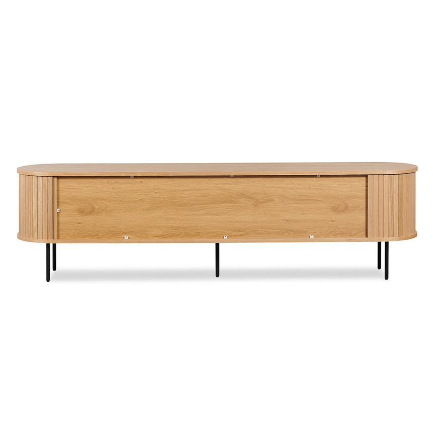 2m TV Entertainment Unit | Natural | Myka Home - View 8