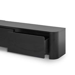 CTV8484-CN Expandable TV Entertainment Unit - Full Black Oak