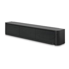 CTV8484-CN Expandable TV Entertainment Unit - Full Black Oak