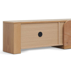 CTV8485-CN Expandable TV Entertainment Unit - Natural Oak