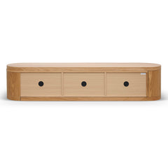 CTV8487-CN Extendable TV Entertainment Unit - Natural Oak