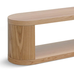 CTV8487-CN Extendable TV Entertainment Unit - Natural Oak