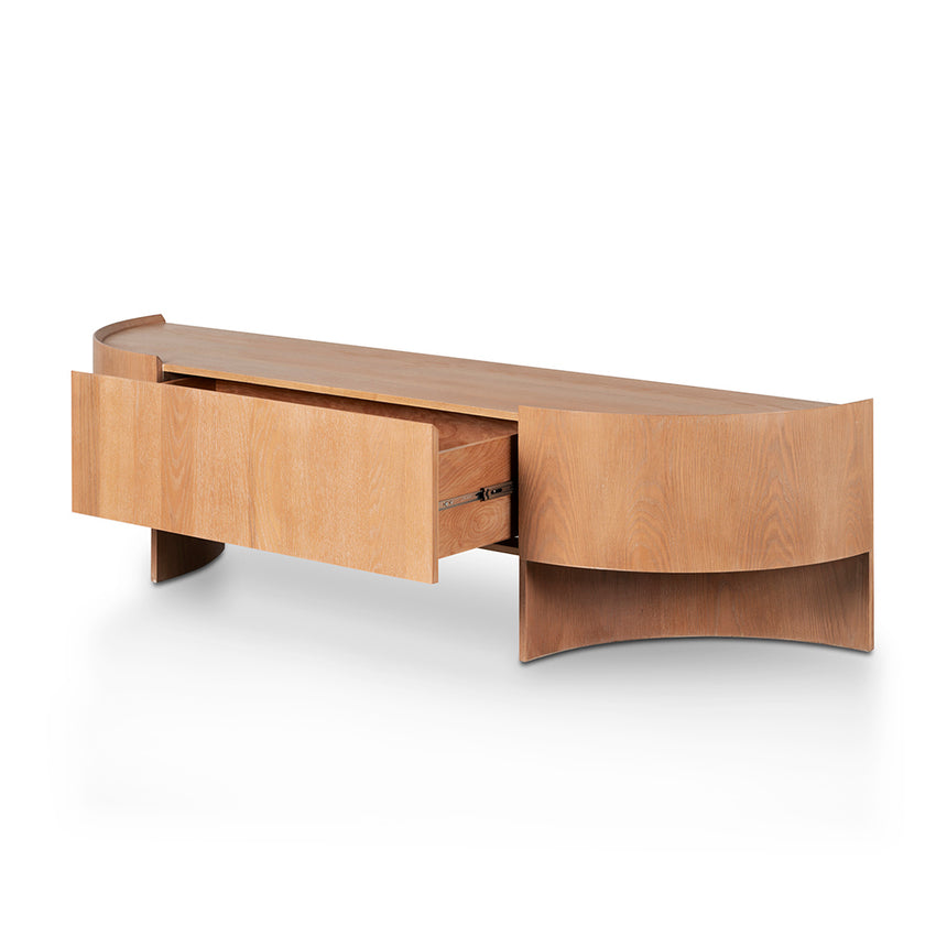 2m TV Entertainment Unit | Dusty Oak | Myka Home - View 4
