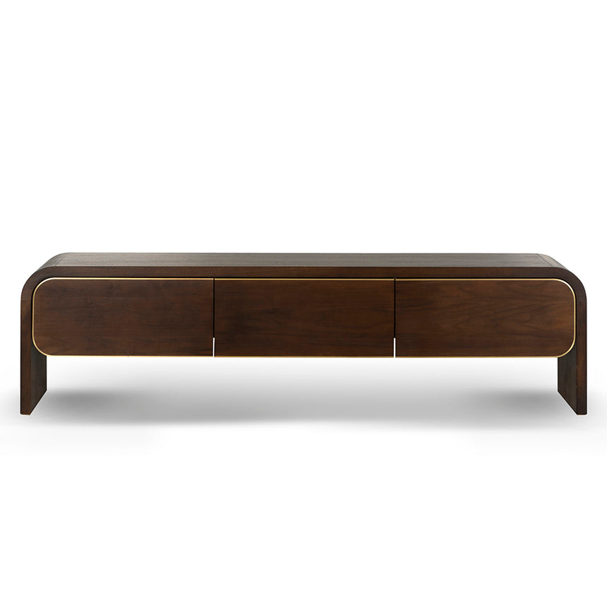 2m TV Entertainment Unit | Walnut | Myka Home - View 2