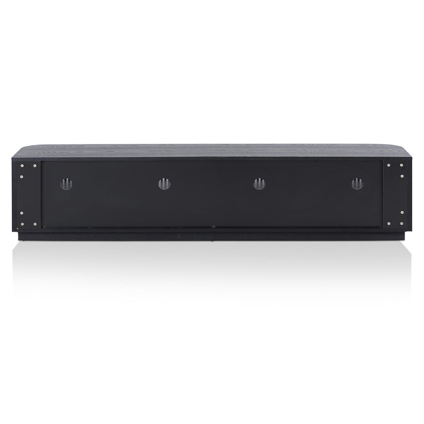 2m TV Unit | Full Black | Myka Home - View 5
