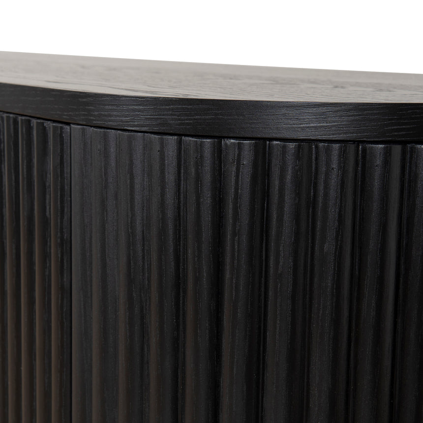 1.6m TV Entertainment Unit | Full Black | Myka Home - View 6