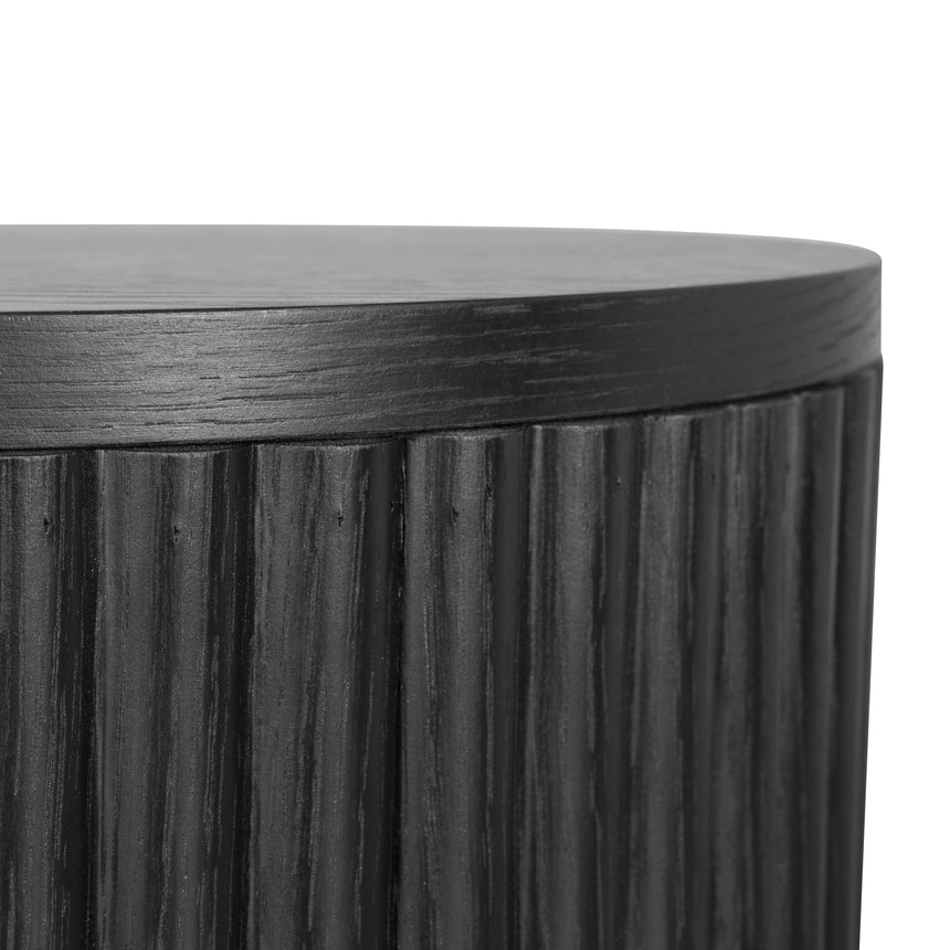 2m TV Entertainment Unit | Full Black | Myka Home - View 12