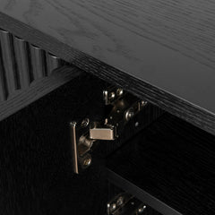 CTV8618-KD 2m TV Entertainment Unit - Full Black