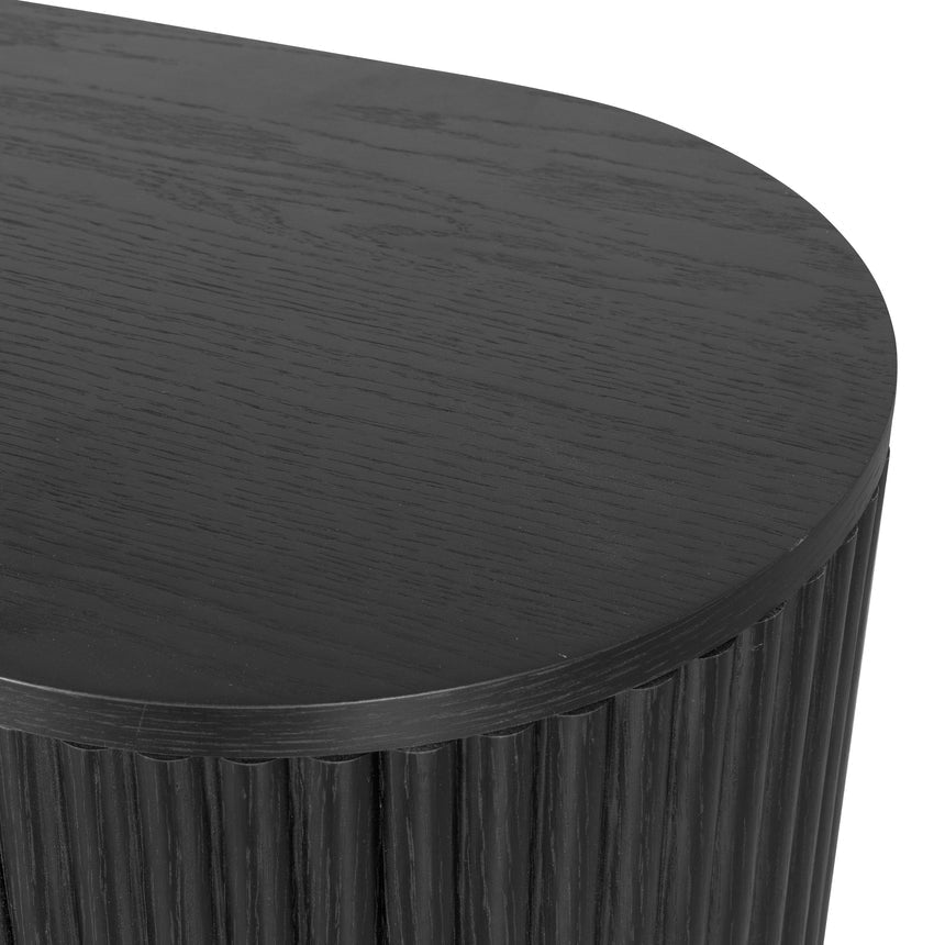 2m TV Entertainment Unit | Full Black | Myka Home - View 10