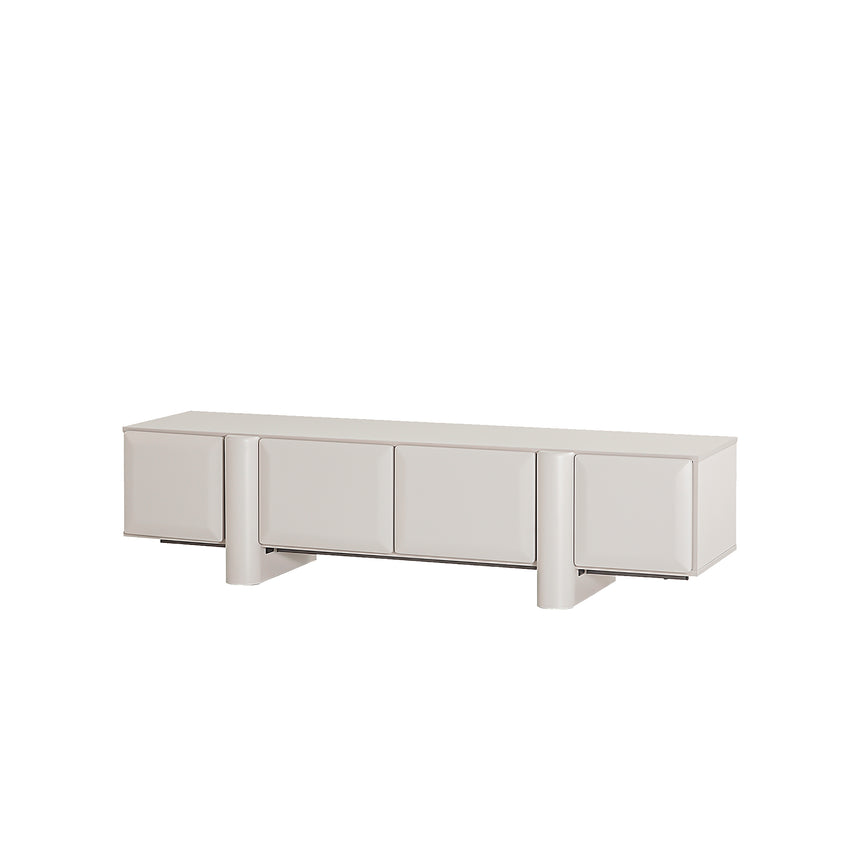 1.6m TV Entertainment Unit | Warm Grey | Myka Home - View 2