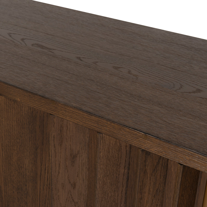 2m TV Entertainment Unit | Caramel Oak | Myka Home - View 12