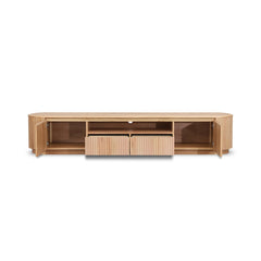 CTV8769-MA 2.4m TV Entertainment Unit - NZ Natural Ash
