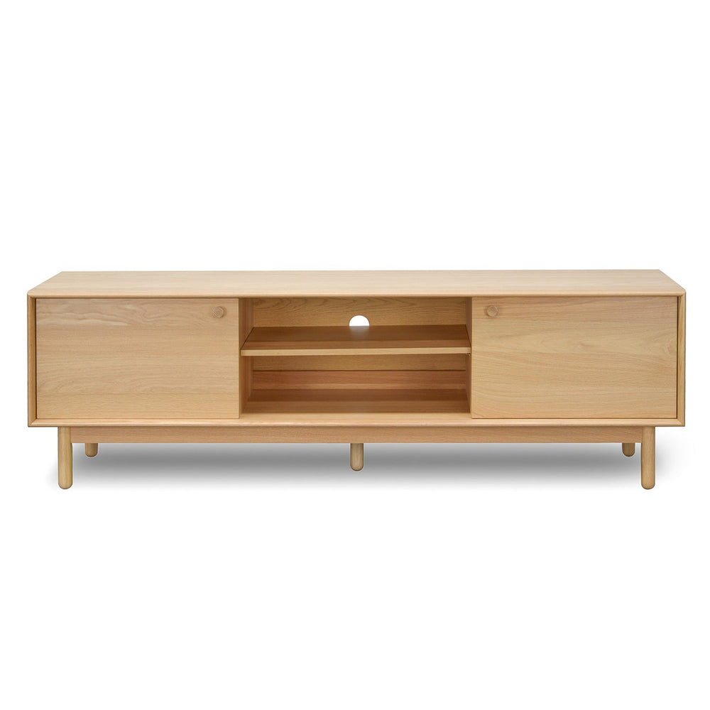 1.8m TV Entertainment Unit | Natural | Myka Home - View 2