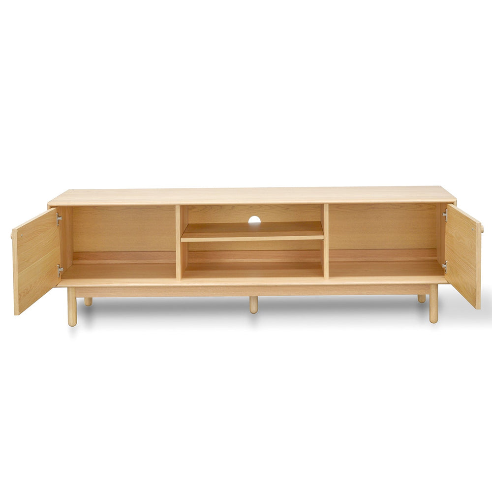 1.8m TV Entertainment Unit | Natural | Myka Home - View 3