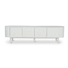 CTV8987-KD 2m TV Entertainment Unit - Warm White Oak