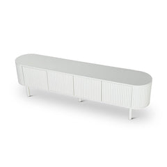 CTV8987-KD 2m TV Entertainment Unit - Warm White Oak