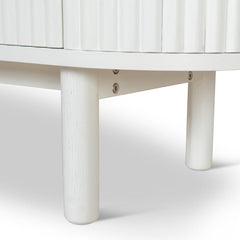 CTV8987-KD 2m TV Entertainment Unit - Warm White Oak