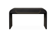 CDT6318-VA 1.4m Console Table - Textured Espresso Black