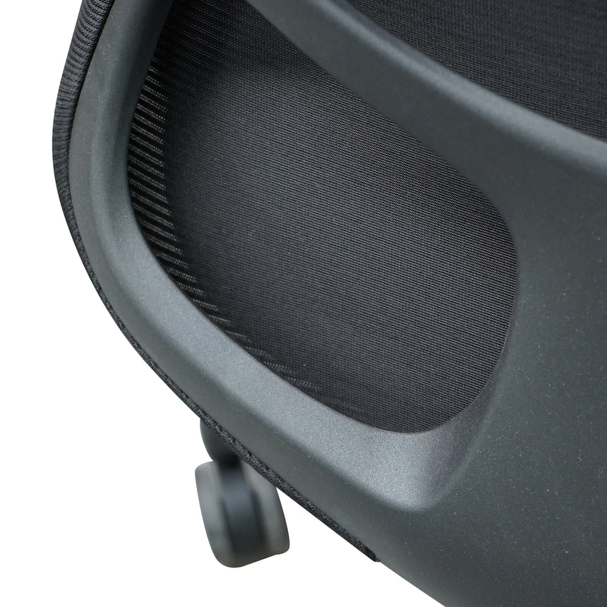 Mesh Office Chair | Black | Myka Home - View 9