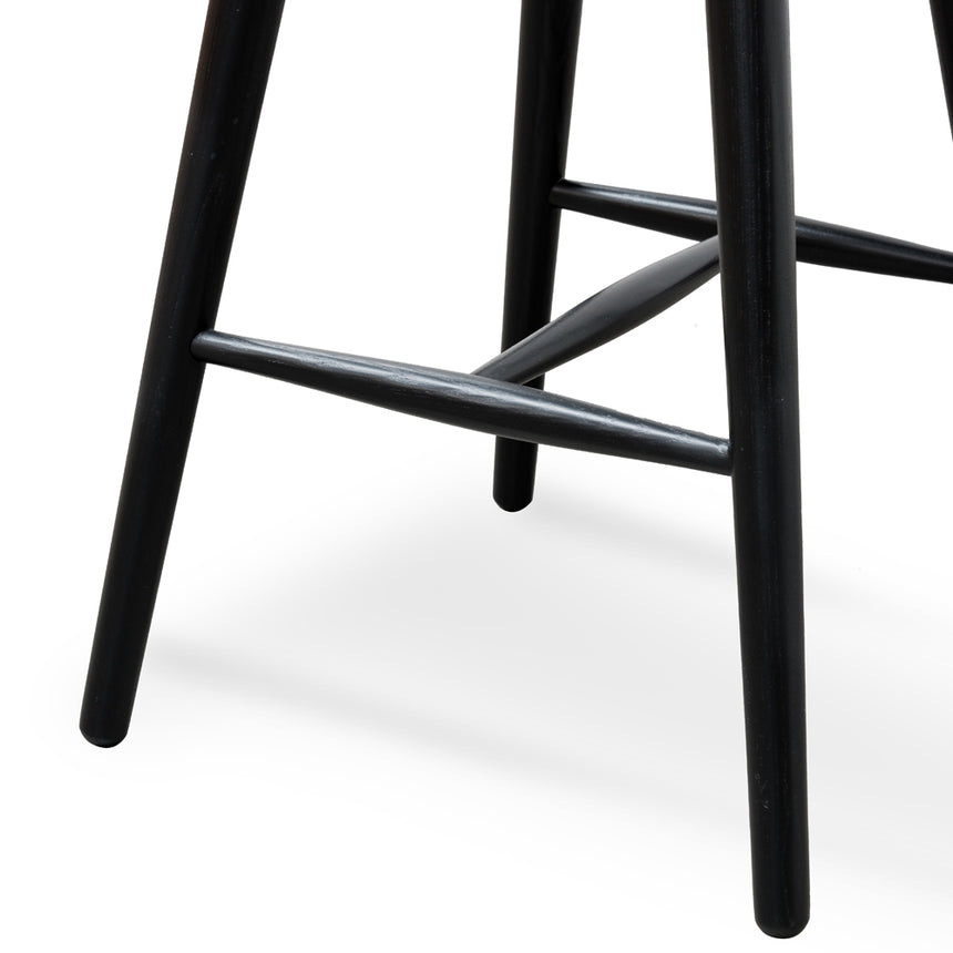 65cm Bar Stool - Black - View 8