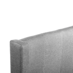 Florence Queen Bed Frame | Pearl Grey Storage | Myka Home