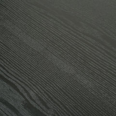 CCF2481-SD 117.5cm Coffee Table - Black Ash Veneer - Black Legs