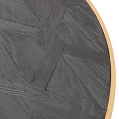 CCF2794-NI - Coffee Table - Black - Golden Base