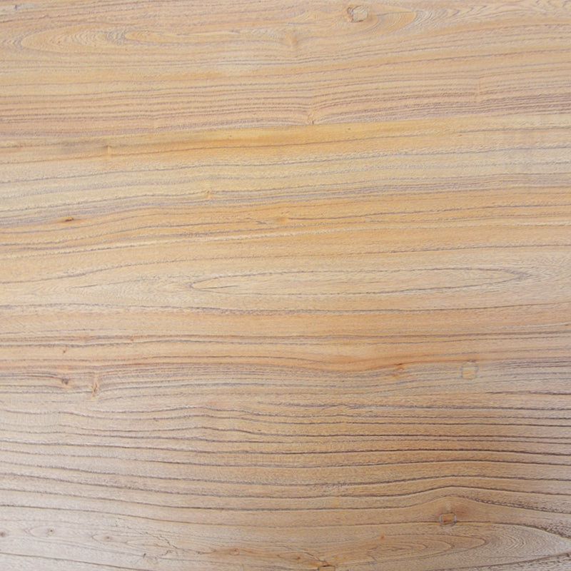 Reclaimed Elm Wood 170cm Dining Table - Rustic Natural - View 7