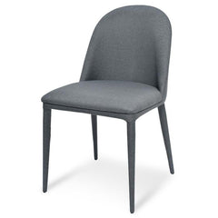 Ex Display - CDC2236-EI Fabric Dining Chair - Gunmetal Grey