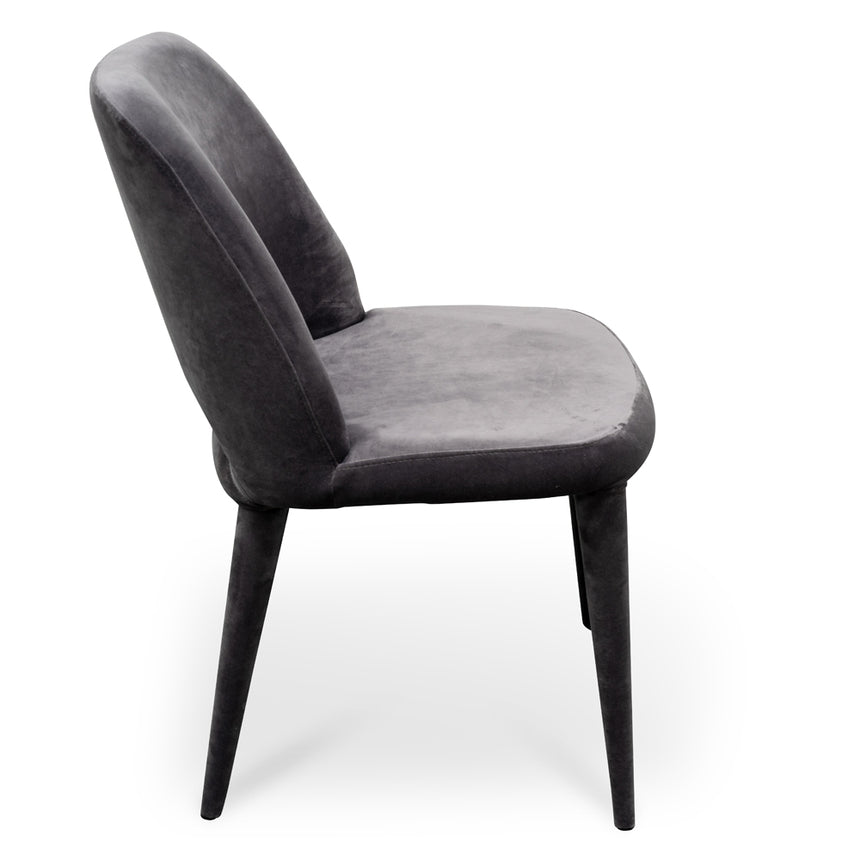 Dining Chair - Dark Grey - View 4