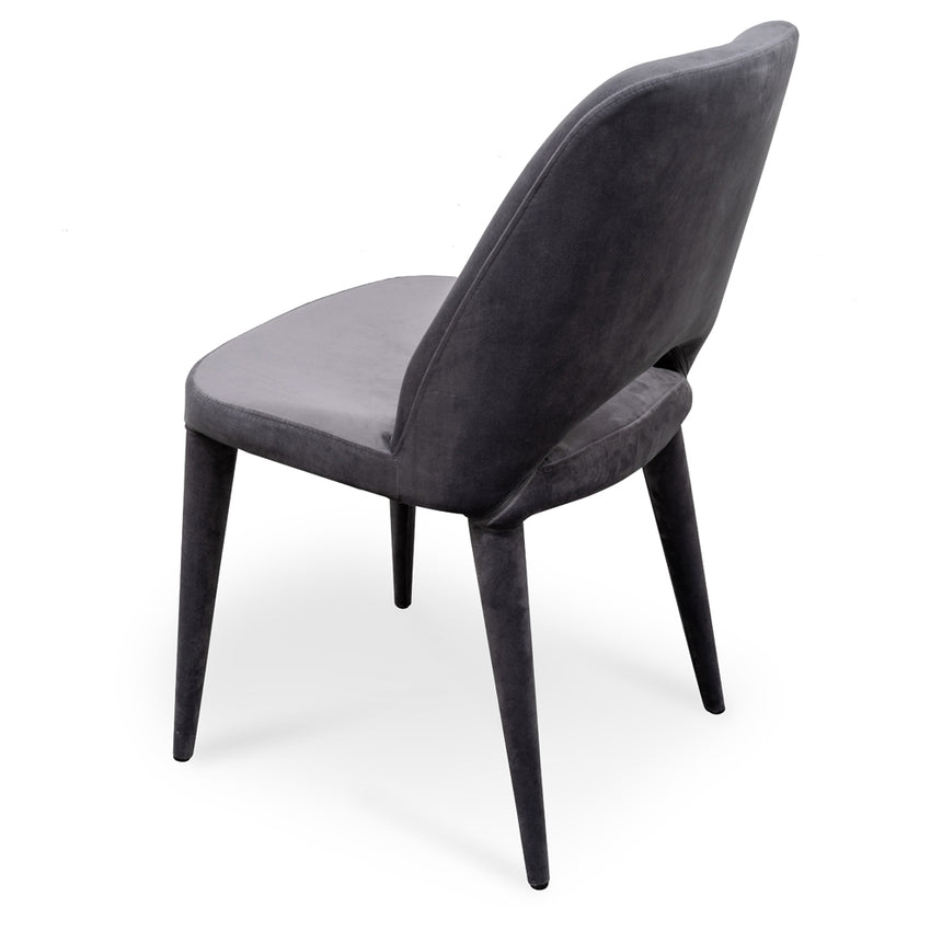 Dining Chair - Dark Grey - View 6