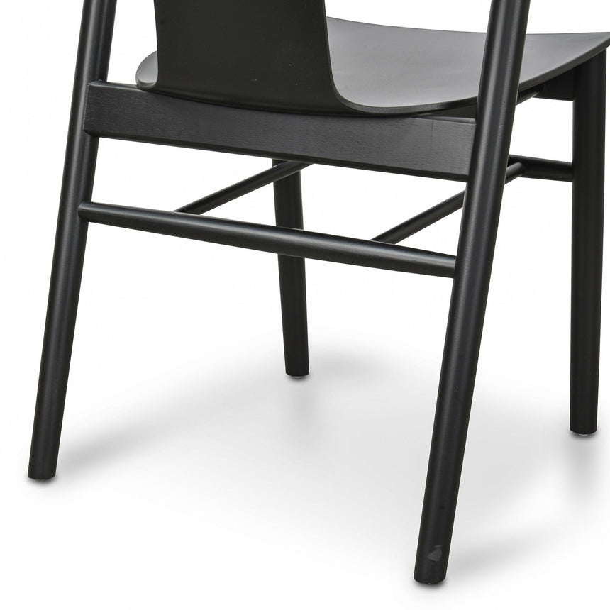 Dining Chair - Black Shell - Black Seat (Set of 2) - View 5