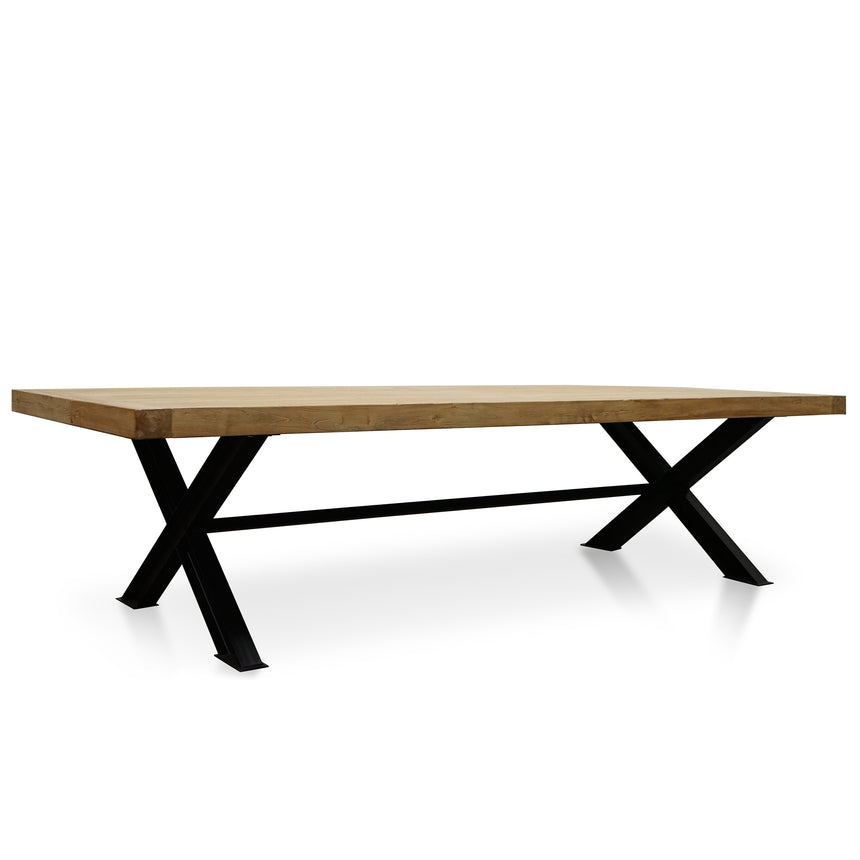 3m Reclaimed Dining Table - Natural - View 5