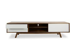 CTV359-BB 2.1m Entertainment TV Unit - Walnut