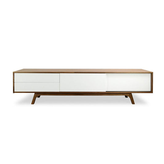 CTV359-BB 2.1m Entertainment TV Unit - Walnut