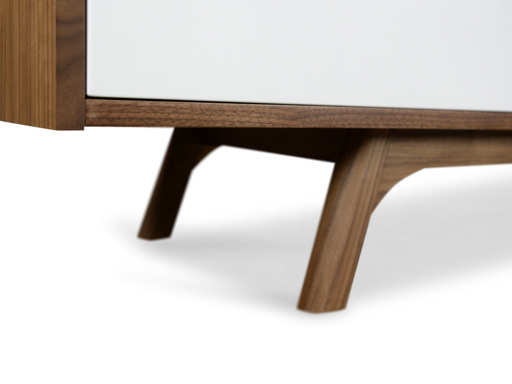 2.1m Entertainment TV Unit | Walnut | Myka Home - View 5