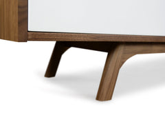 Ex Display - CTV359-BB 2.1m Entertainment TV Unit - Walnut