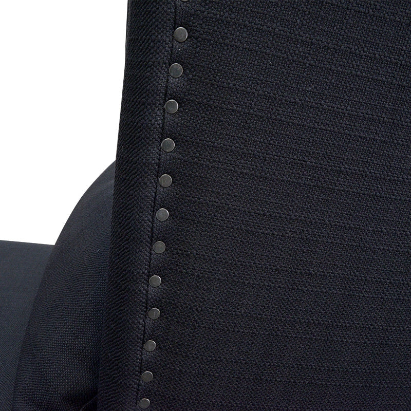 Lounge Chair in Black - View 11