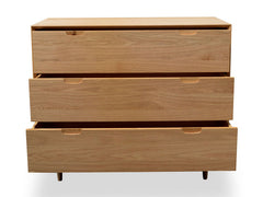 CDT921-VN 3 Drawer Chest - Natural