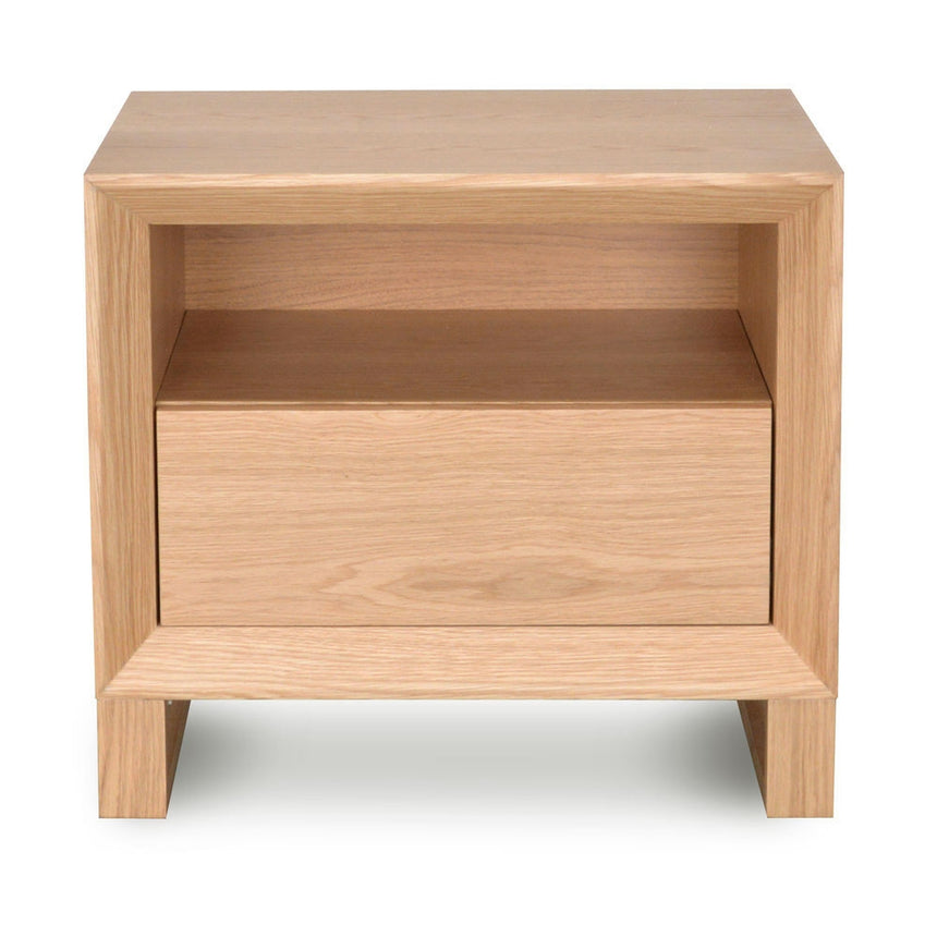 Bedside Table | Natural Oak | Myka Home - View 3
