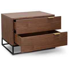 Ex Display - CST2141-CN Bedside Table - Walnut