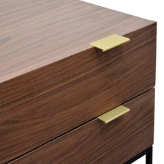 Ex Display - CST2141-CN Bedside Table - Walnut