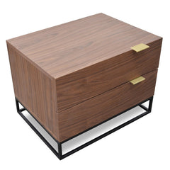 Ex Display - CST2141-CN Bedside Table - Walnut