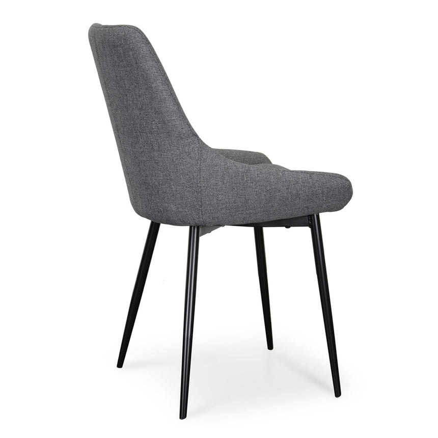 Dining Chair - Dark Grey (Set of 2) - View 5