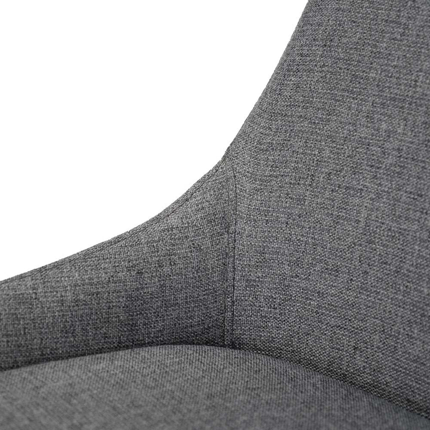 Dining Chair - Dark Grey (Set of 2) - View 7