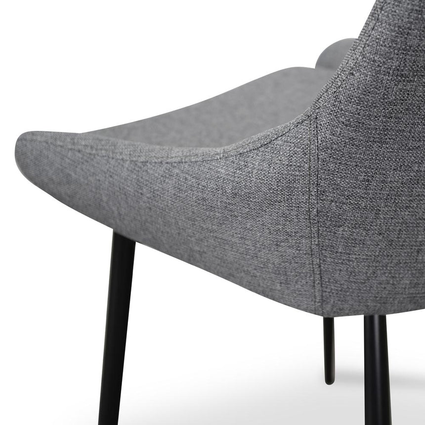 Dining Chair - Dark Grey (Set of 2) - View 9