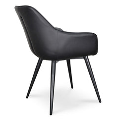 Ex Display - CDC2082-SE - Dining Chair - Black PU