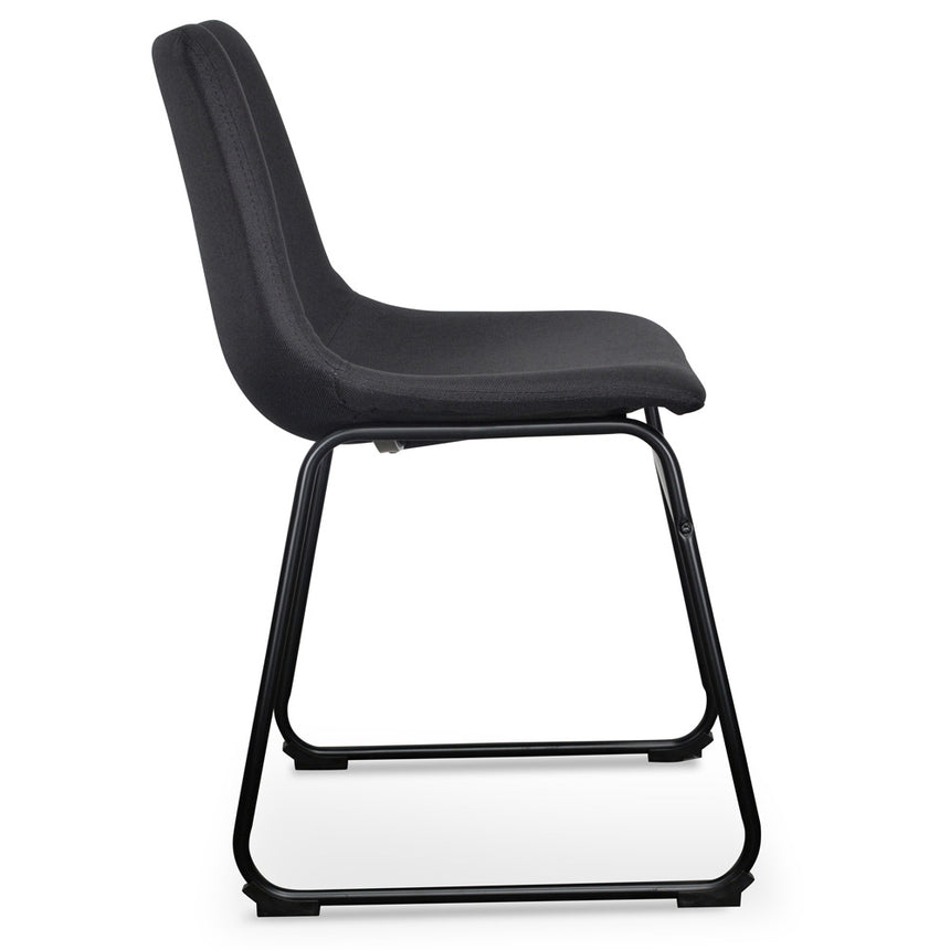 Dining Chair in Black (Set of 2) - View 4